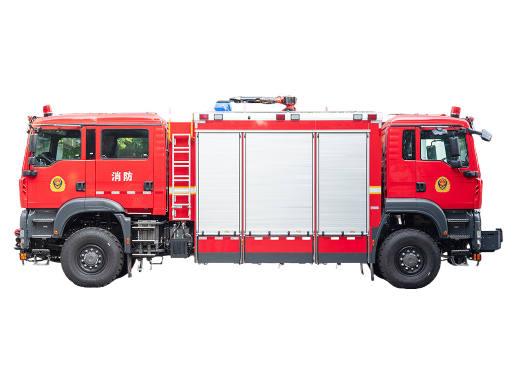 HOWO offroad emergency tunnel rescue fire truck