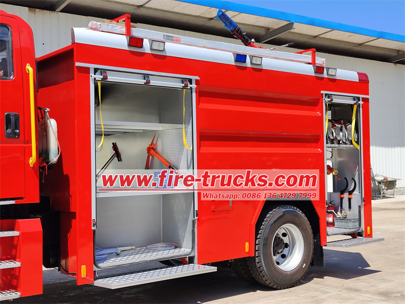 Rescue Tanker Fire truck body kit and tools