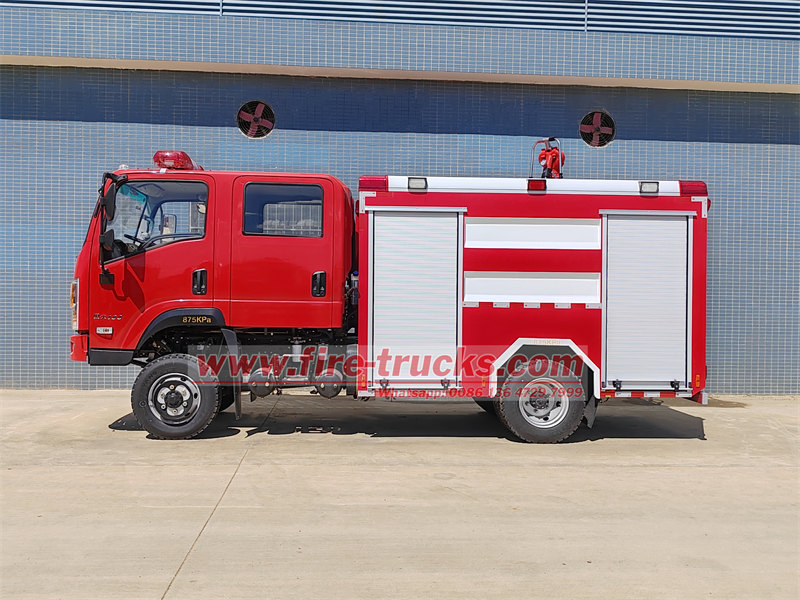 POWERSTAR 4×4 off-road fire truck Dongfeng POWERSTAR 4×4 off-road fire truck Dongfeng