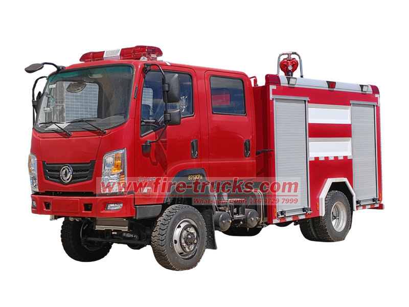 4WD wildland fire pumper truck 4WD wildland fire pumper truck