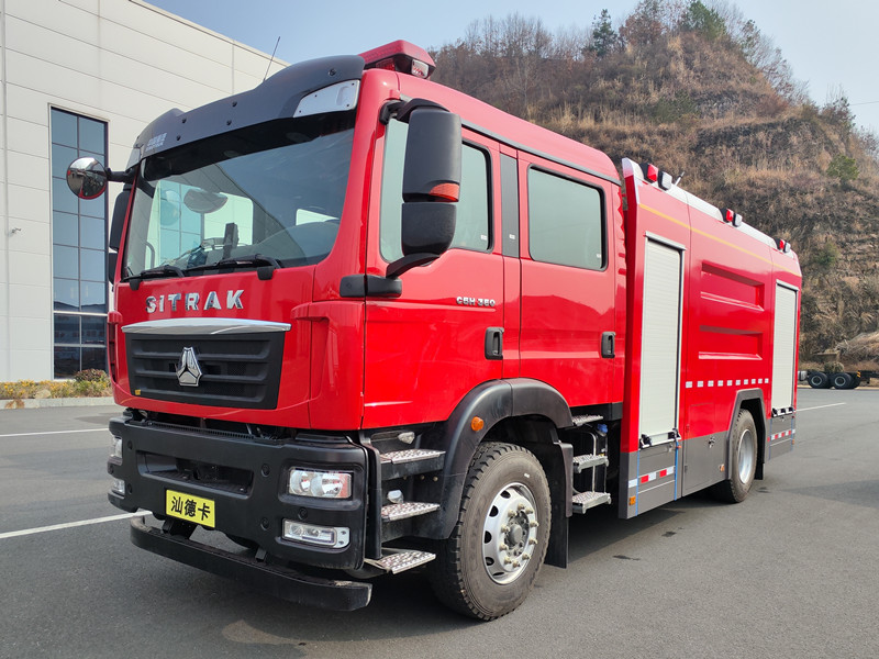 SINOTRUK SITRAK pumper fire truck SINOTRUK SITRAK pumper fire truck