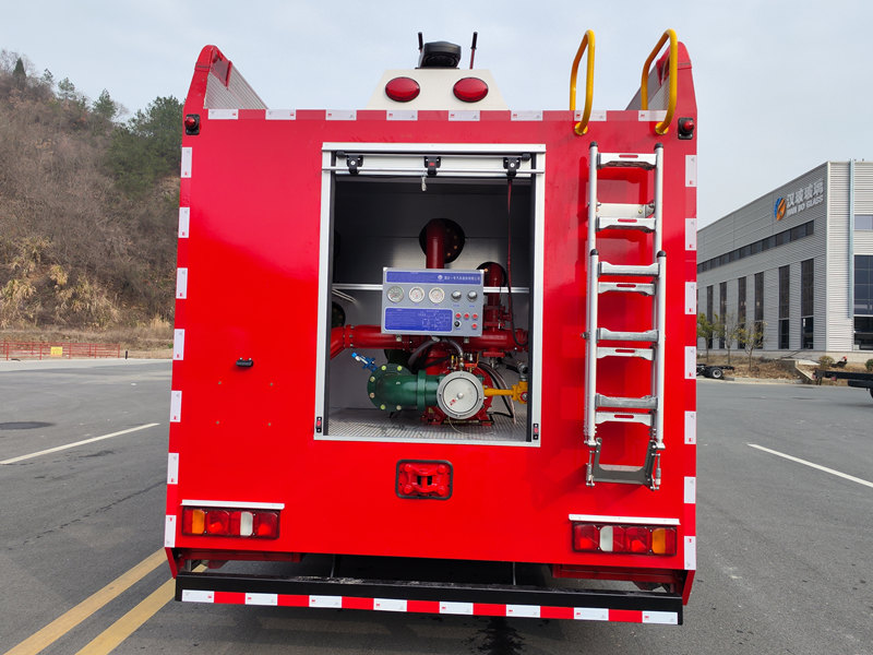 SINOTRUK SITRAK firefighting truck pump room SINOTRUK SITRAK firefighting truck pump room