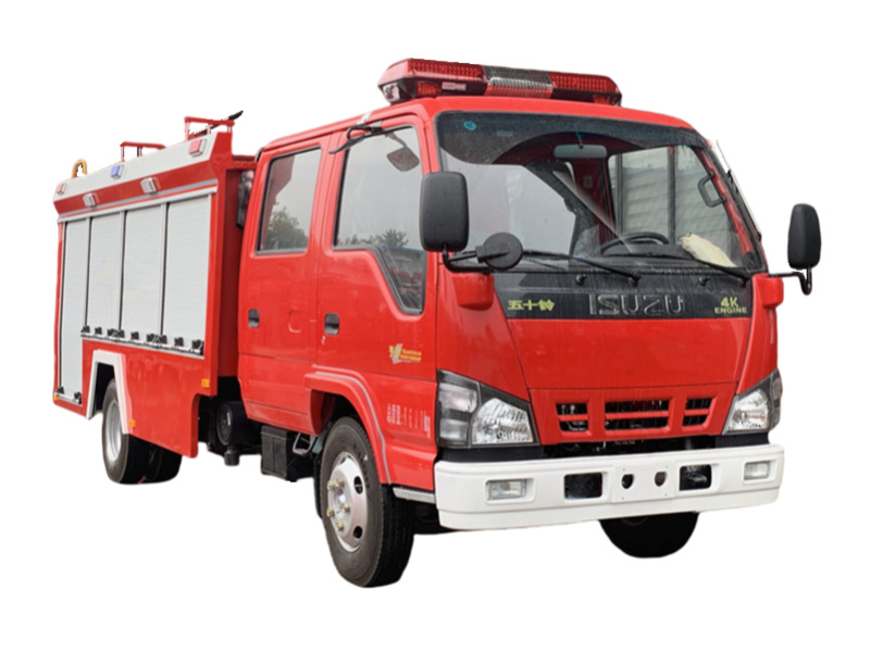 ISUZU mini fire tanker truck