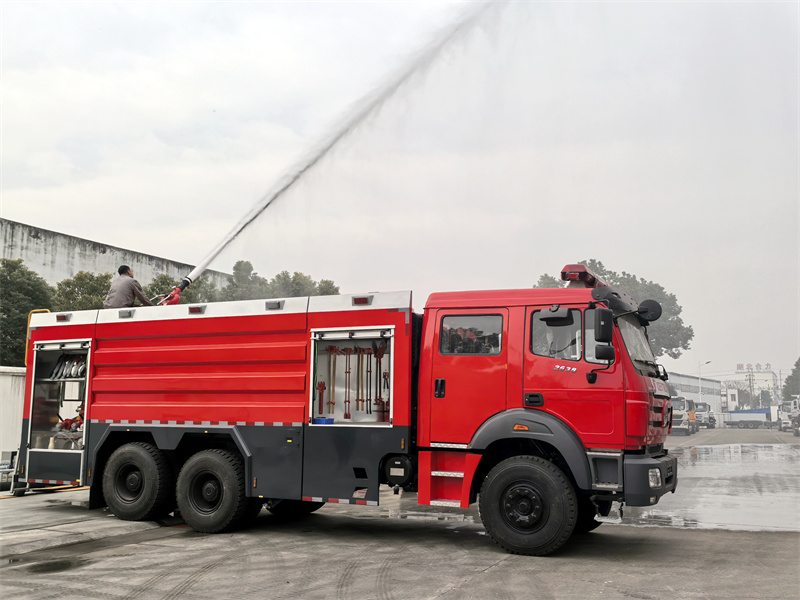 BEIBEN 6X4 2638 12CBM heavy rescue fire truck