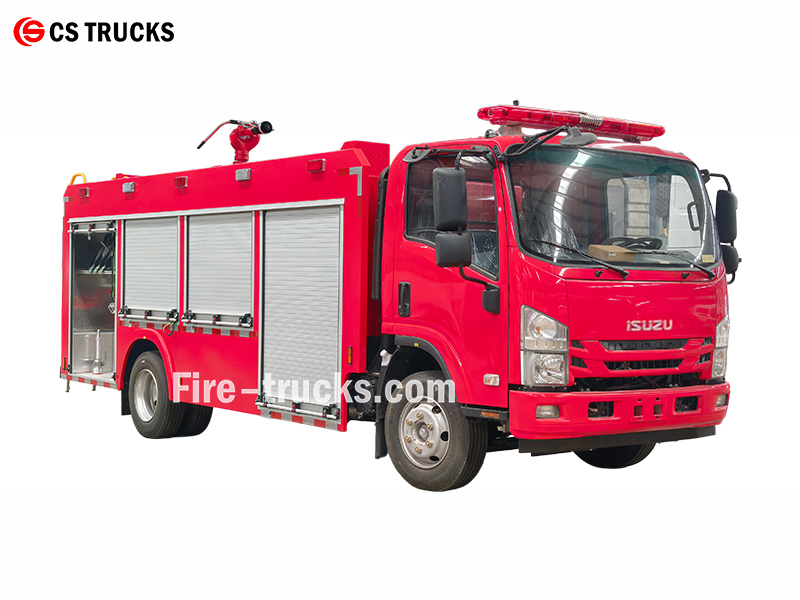 Singapore Custom ISUZU Water Fire Trucks