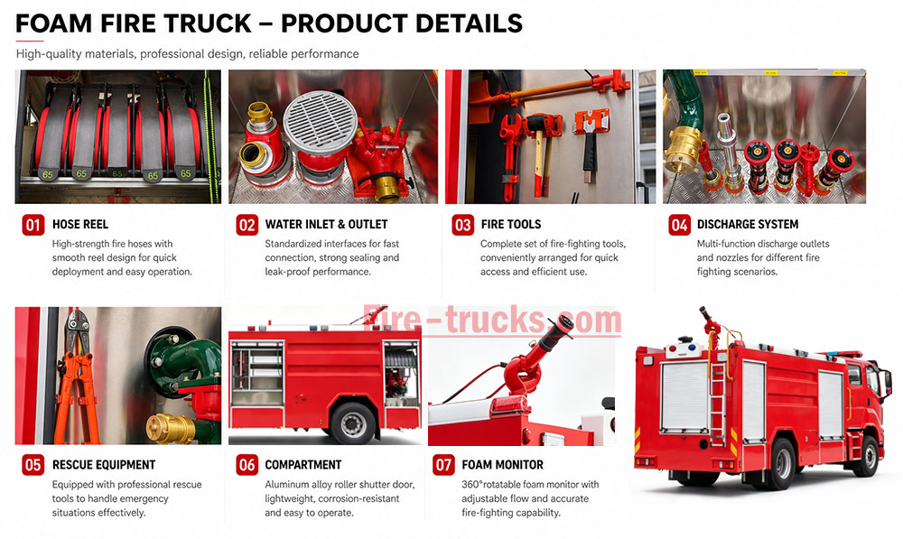 Fire Fighting Vehicle Equipment Fire Fighting Vehicle Equipment