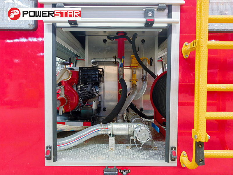 ISUZU 4x4 JBQ 5.510 Fire Pump Flow 10Ls for Factory Fire Fighting Philippines