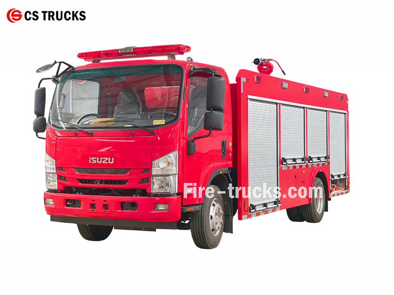 Singapore Custom ISUZU Water Fire Trucks - 双威汽车