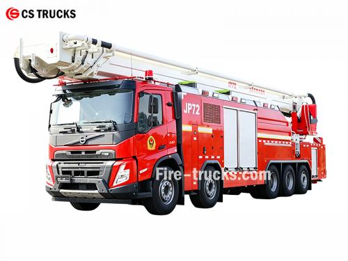 72 Meter Aerial Ladder Fire Fighting Foam Fire Truck - 双威汽车