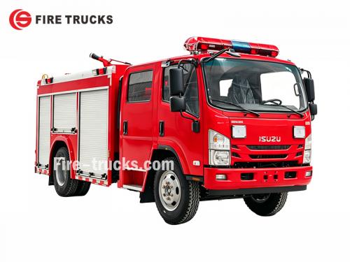 ISUZU NPR Foam Fire Truck Philippines - 双威汽车