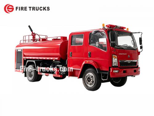 Cambodia HOWO Emergency Foam Fire Rescue Truck - 双威汽车