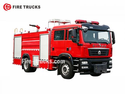 SITRAK HOWO Wildland Fire Truck Mongolia - 双威汽车