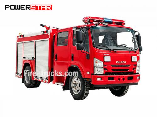 ISUZU NPR Foam Fire Truck Philippines - 双威汽车