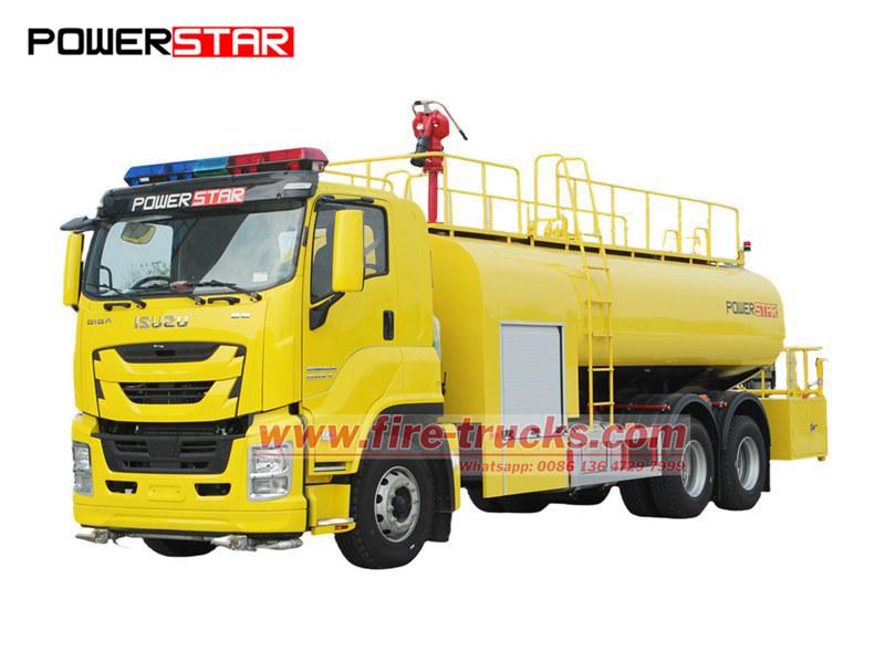 ISUZU GIGA firefighting water tanker