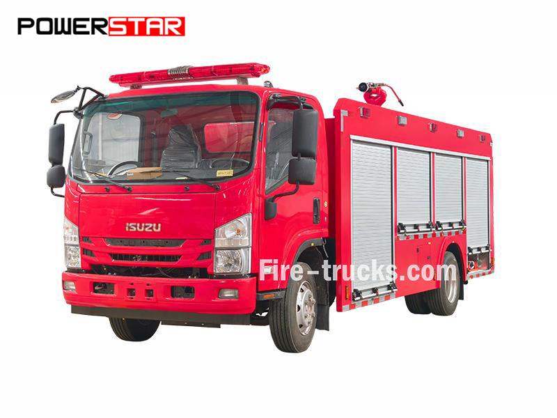Singapore Custom ISUZU Water Fire Trucks - 双威汽车