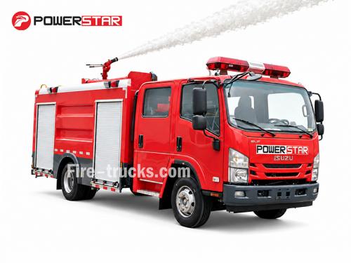 ISUZU 4x2 Compact Urban Rapid Intervention Fire Truck - 双威汽车